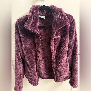 Columbia Women's Purple Fleece Jacket